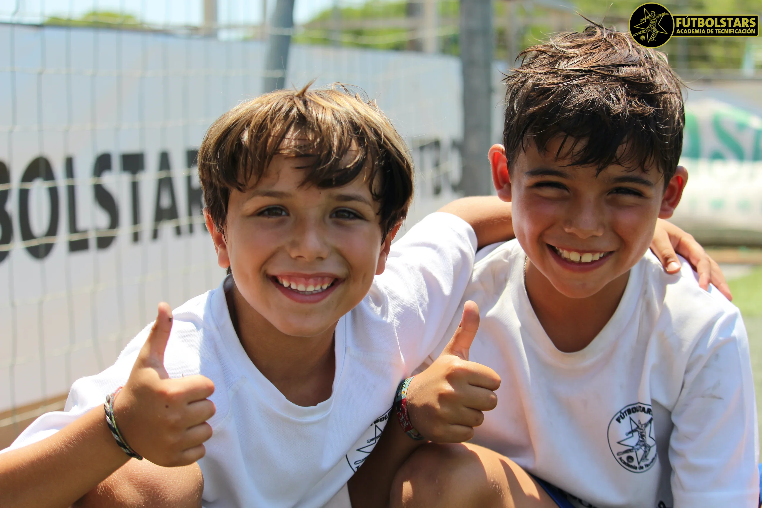 Participantes del Campus de Verano Fútbolstars